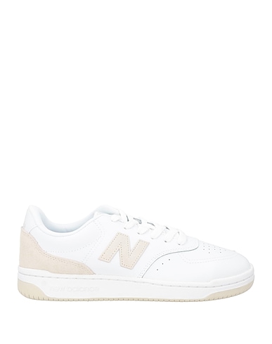NEW BALANCE Sneakers White Leather
