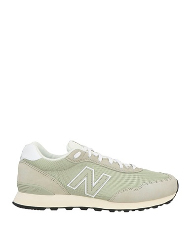 NEW BALANCE Sneakers Sage green Leather, Textile fibres