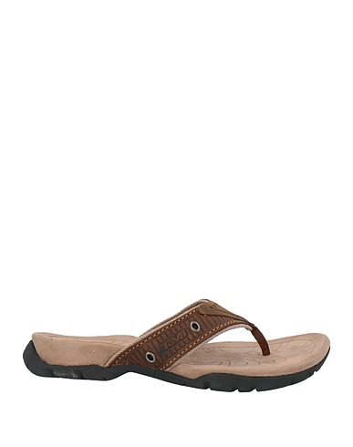 TEVA Flip flops Dark brown Leather