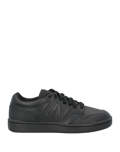 NEW BALANCE Sneakers Nero Fibre tessili, Pelle