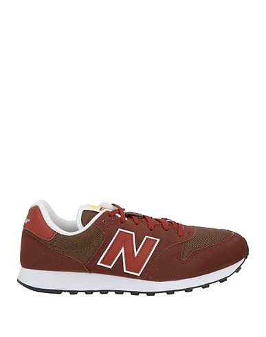 NEW BALANCE Sneakers Brown Textile fibres