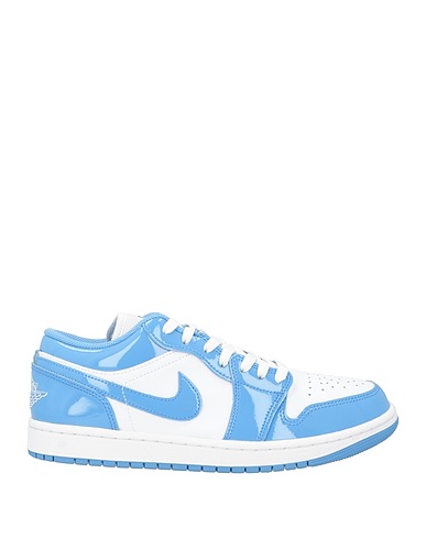 JORDAN Sneakers Azzurro Pelle, Fibre tessili