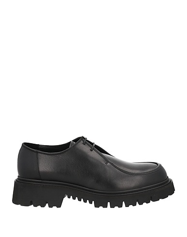 NEIL BARRETT + DOUCAL'S Schnürschuhe Schwarz Lammleder