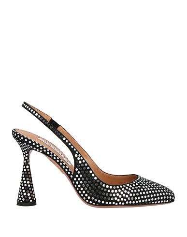 AQUAZZURA Pump Black Leather