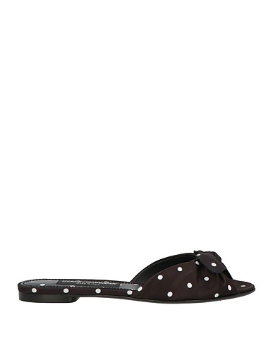 DOLCE&GABBANA Sandals Black 100% Polyester