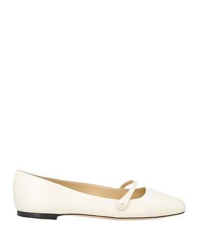 JIMMY CHOO Footwear Cream Leather
