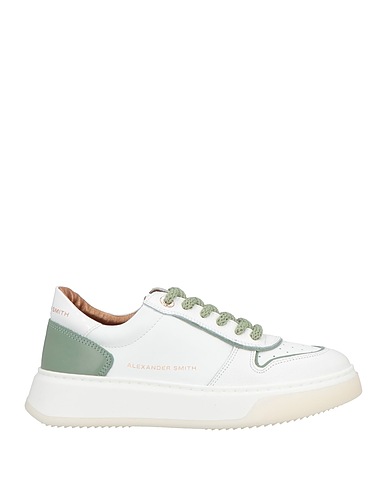 ALEXANDER SMITH Sneakers White Leather