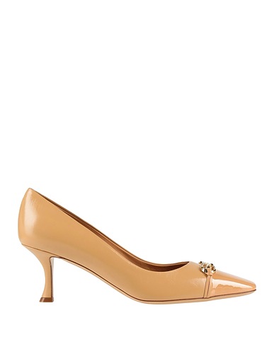 FERRAGAMO Court Camel Leather