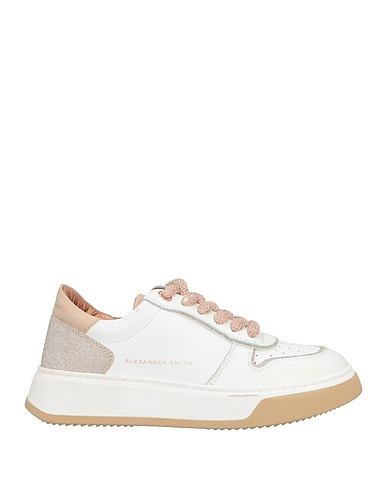 ALEXANDER SMITH Sneakers White Leather