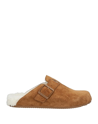 BALENCIAGA Mules and clogs Camel Shearling