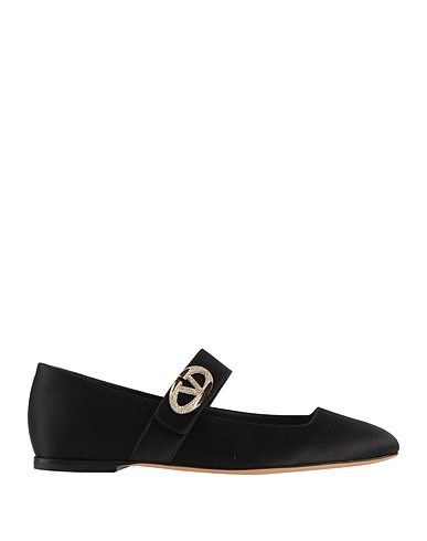 VALENTINO GARAVANI Footwear Black Textile fibers