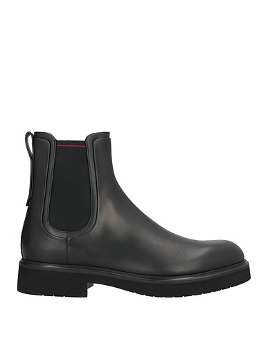 FERRAGAMO Stiefelette Schwarz Kalbsleder