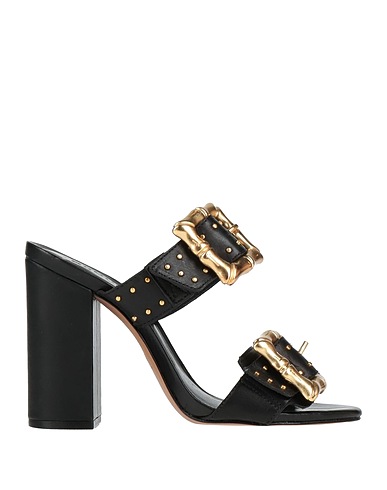 SCHUTZ Sandals Black Leather