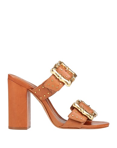 SCHUTZ Sandals Tan Leather