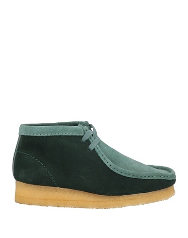 CLARKS ORIGINALS Ankle boot Deep teal Leather