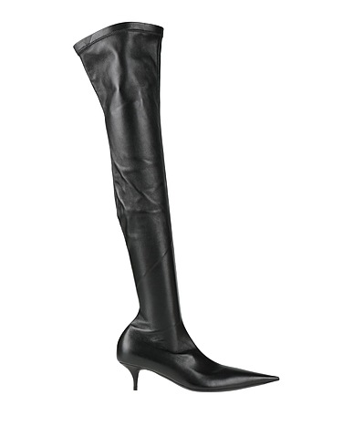 BALENCIAGA Boots Black Leather