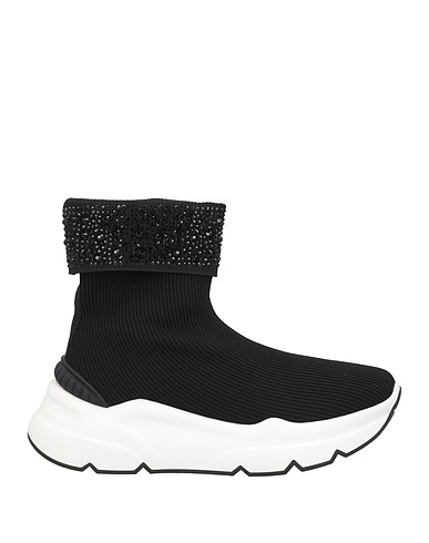 EMANUÉLLE VEE Sneakers Black Textile fibres