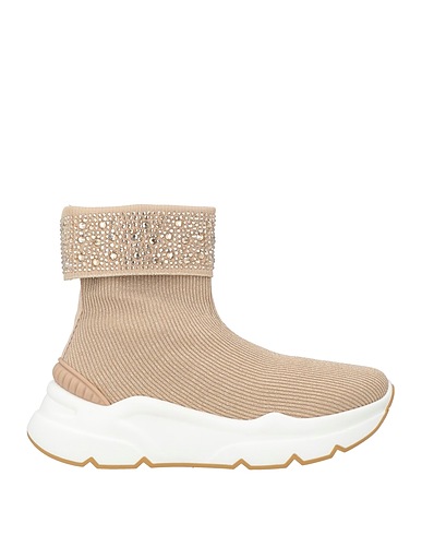 EMANUÉLLE VEE Sneakers Sabbia Fibre tessili