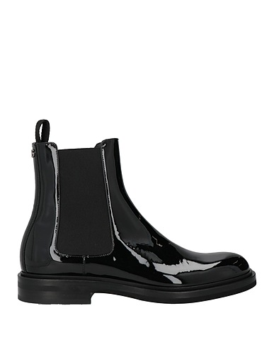 DOLCE&GABBANA Stivaletti Nero 100% Pelle di vitello