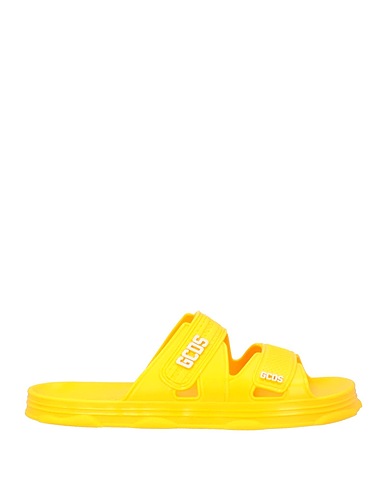 GCDS Sandals Yellow Rubber