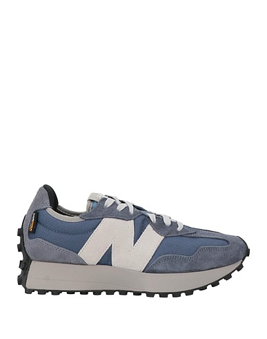 NEW BALANCE Sneakers Slate blue Leather, Textile fibres