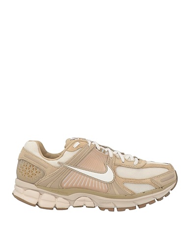 NIKE Sneakers Khaki Textile fibres, Leather