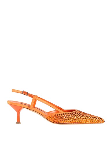 EDDY DANIELE Court Orange Textile fibres