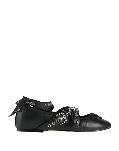 STEVE MADDEN Ballet flats Black Textile fibres