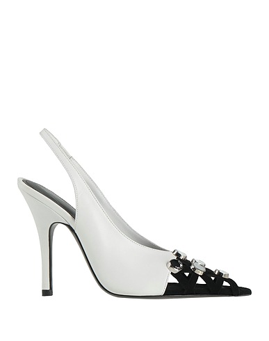 THE ATTICO Pump White Leather