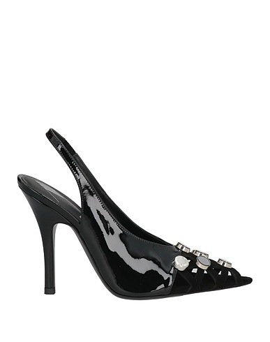 THE ATTICO Pump Black Leather