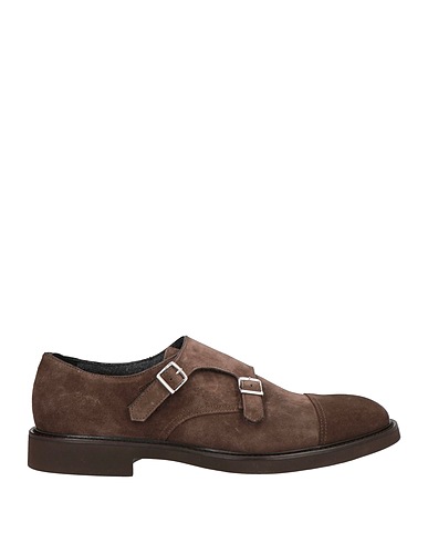 DOUCAL'S Loafers Dark brown Leather