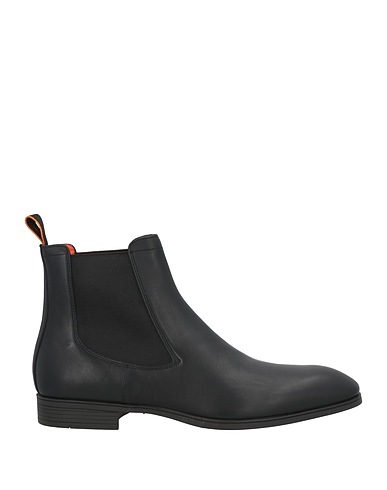SANTONI Ankle boot Black Leather