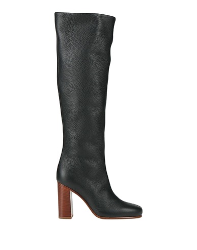 KHAITE Boots Black Leather