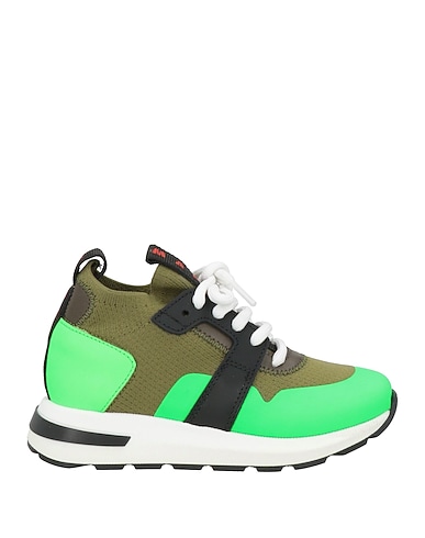 MARNI Sneakers Green Textile fibres