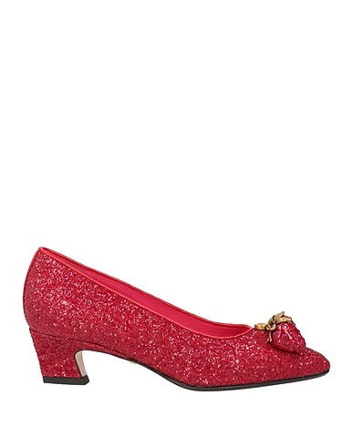 GUCCI Court Red Kidskin