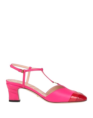 GUCCI Pump Fuchsia Leather