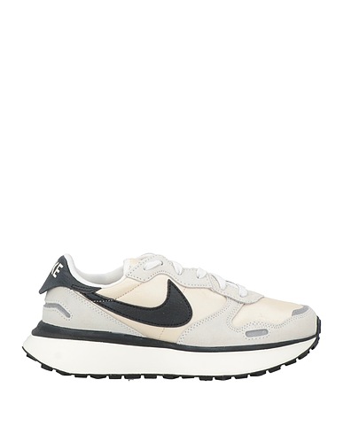 NIKE Sneakers Avorio Pelle, Fibre tessili