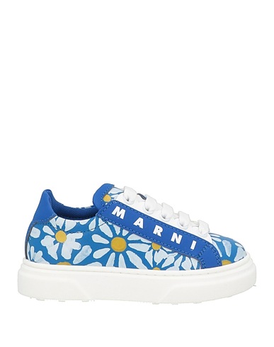 MARNI Sneakers Light blue Leather