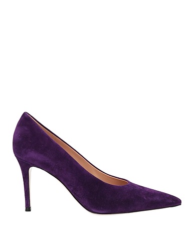 GIANVITO ROSSI Pump Purple Leather