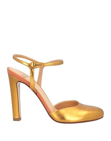 FRANCESCO RUSSO Décolleté Oro Pelle
