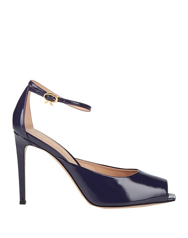 GIANVITO ROSSI Sandals Dark purple Leather
