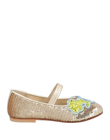 MARNI Formal shoes Gold Textile fibres