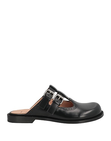 LOEWE Mules and clogs Black Leather
