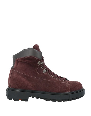 SANTONI Stivaletti Cioccolato Pelle