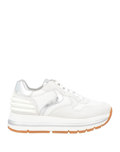 VOILE BLANCHE Sneakers Light grey Leather, Nylon