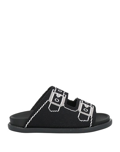 MARNI Sandals Black Textile fibres