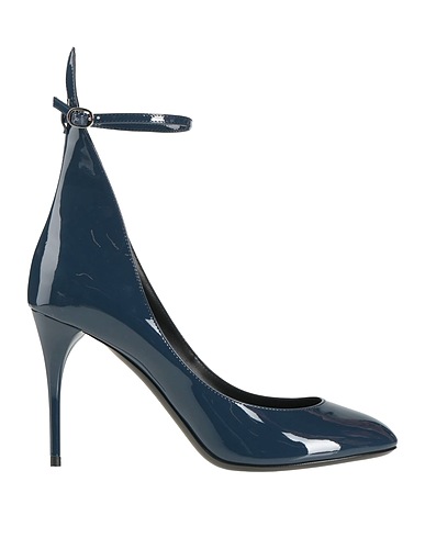 ALAÏA Pump Midnight blue Leather