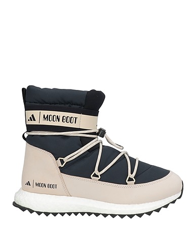 ADIDAS x MOON BOOT Ankle boot Black Textile fibres