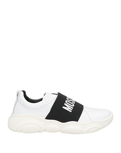 MOSCHINO TEEN Sneakers Bianco Pelle