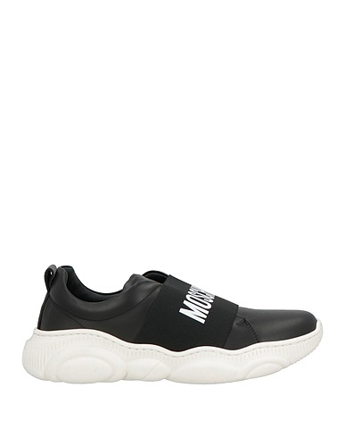 MOSCHINO TEEN Sneakers Black Leather